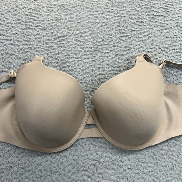 Warners Bra 34D T-Shirt Bra 01356 No Side Effects Underwire BRa - Picture 1 of 9
